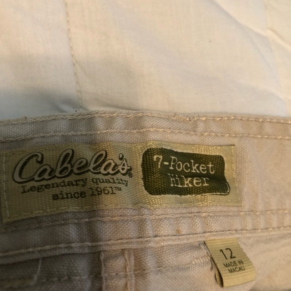 Cabela’s shorts  khaki pair and blue pair Size 12 - Picture 7 of 7